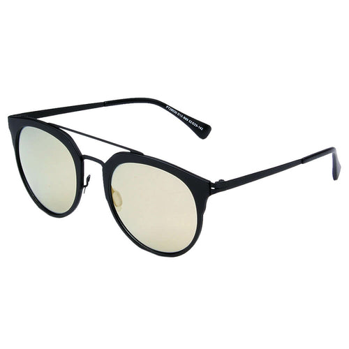 Kona - Round Retro Mirrored Fashion Sunglasses