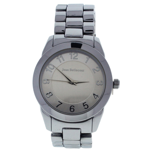 Jean Bellecour W-WAT-1478 Silver Stainless Steel Bracelet Watch for Wo