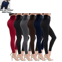 Hot! Women‚Äôs Extra Fleece Leggings High Waist Soft Stretchy Warm