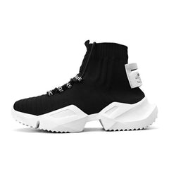 Sport Shoes Men Running Socks Sneakers | Run High Sock Sneakers Men -