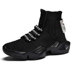 Sport Shoes Men Running Socks Sneakers | Run High Sock Sneakers Men -