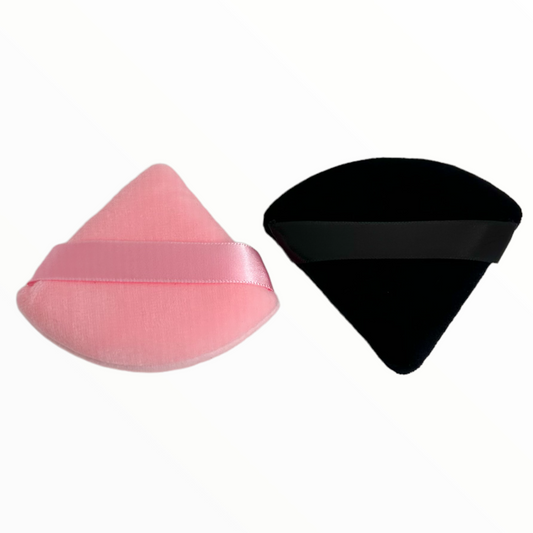 COTTON TRIANGLE POWDER PUFF DUO