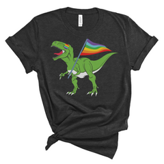 Pride-a-saurus Rex Graphic Tee