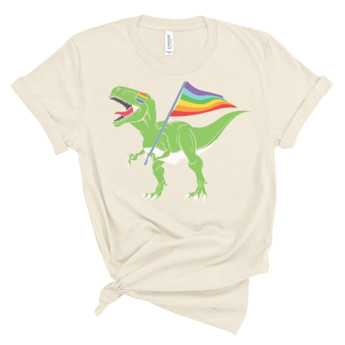 Pride-a-saurus Rex Graphic Tee