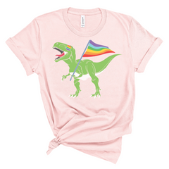 Pride-a-saurus Rex Graphic Tee