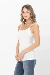 Basic Solid Shapewear Camisole Spaghetti Strap Tank Top