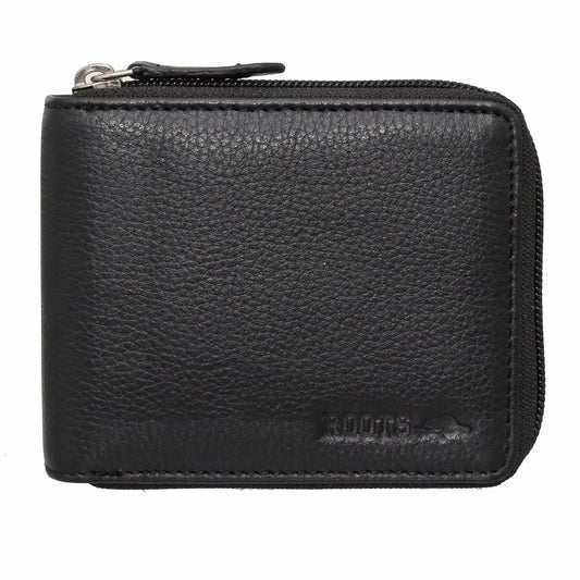 Men's Zip Around Coin Wallet