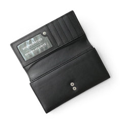 Ladies Large Checkbook Clutch Wallet