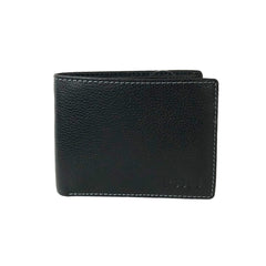 Men's Leather Slimfold Wallet with Removable Passcase