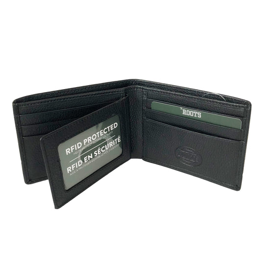 Men's Leather Slimfold Wallet with Removable Passcase