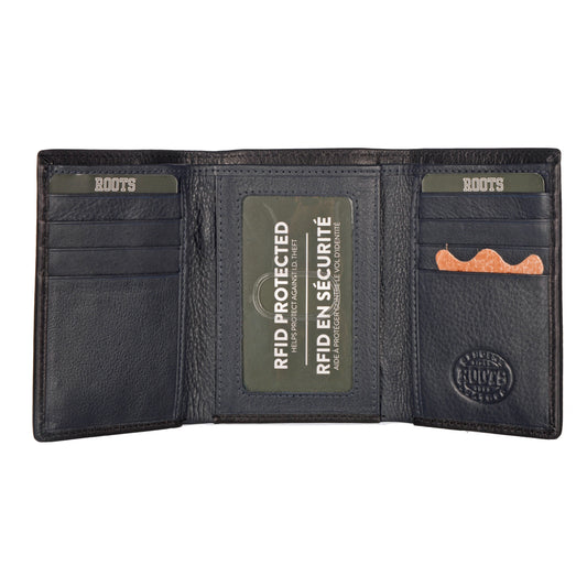 Men's Leather Trifold Wallet