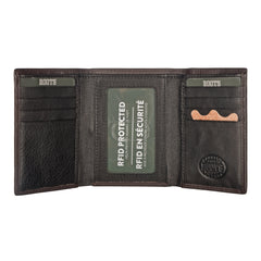 Men's Leather Trifold Wallet