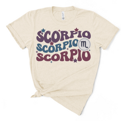 Retro Scorpio Graphic Tee