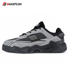 Baasploa Men Casual Sneakers Waterproof Men Shoes Outdoor New Fashion