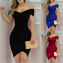 Lovely Party Dress Sexy Event Celebrity Wear Lady Girls Bodycon Wrap