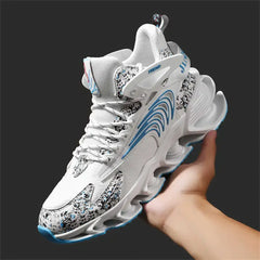 With Cushioning Two Tone Sports Man Shoes Running New Luxury Sneakers