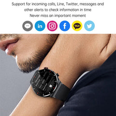 Xiaomi Mijia ECG+PPG Business Smart Watch Men Bluetooth Call Health