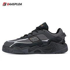 Baasploa Men Casual Sneakers Waterproof Men Shoes Outdoor New Fashion