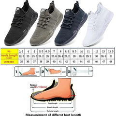 Men Sport Shoes Breathable Mens Walking Shoes Ultralight Sneakers Male