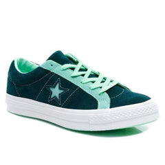 Converse One Star Green WWhite Splicing Bag with Sexual Support Low