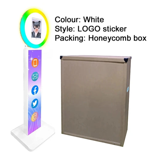 iPad Photo Booth Selfie Machine Shell Adjustable Stand Photobooth For