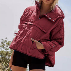 Trendy Hooded Pullover Jacket