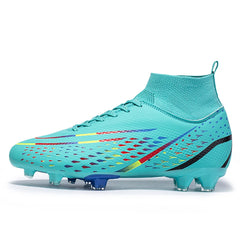 Men's Football Boots TF/FG Soccer Shoes Adults Professional High