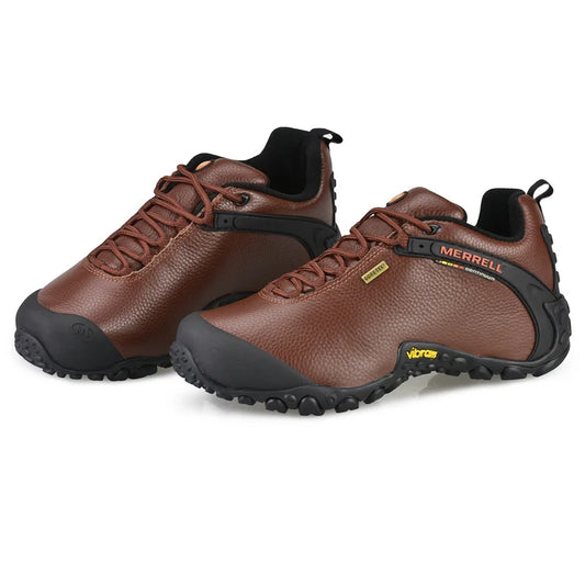 Original Merrell Outdoor Men's Camping Leather Sports Shoes,High