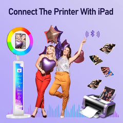 iPad Photo Booth Selfie Machine Shell Adjustable Stand Photobooth With