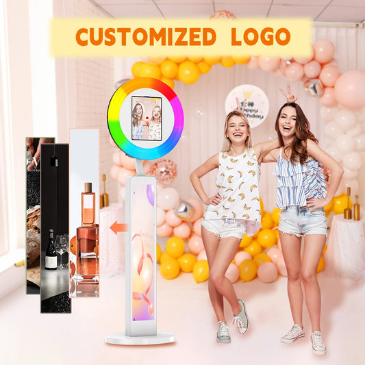IPad Photo Booth Floor-standing Colorful Support Bluetooth Link To