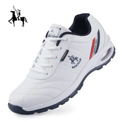 New Men Shoes Outdoor Leather Casual Sneakers Men Fashion Sports Large