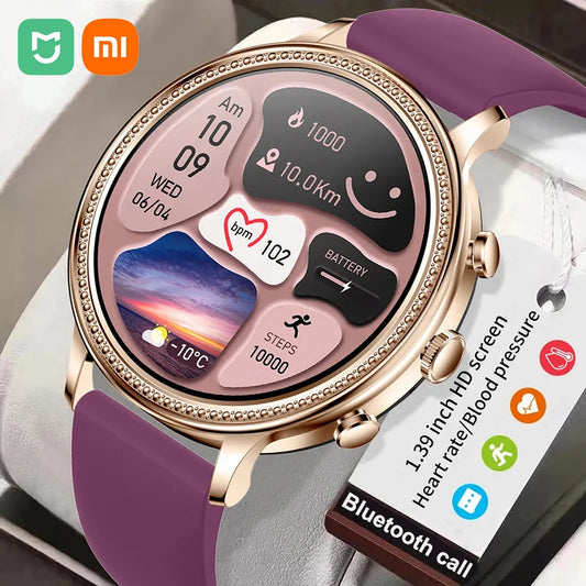 XIAOMI Mijia Luxury Women Smartwatch Bluetooth Call Connection Phone