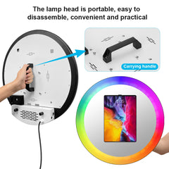 Portable Ring Roamer Photo Booth Machine Lamp Holder For 9.7 10.2 10.5