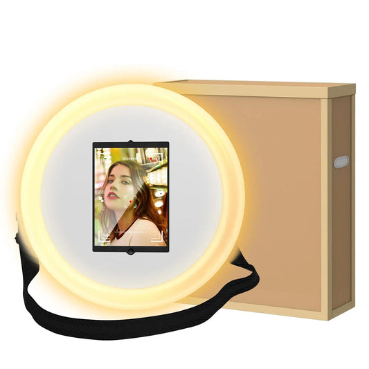 Roaming Photo Booth Compatible with Ipad 10.9in 10.2in, Portable Photo