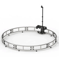 Portable ringlight tablet party dslr rotating  photobooth stand box