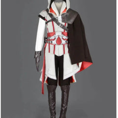 Hot Creed Cosplay Costume Ezio Assasin Connor Sweater Pants Coat