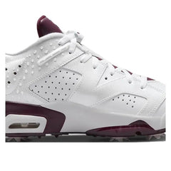 Nike Jordan Air 6 Golf Nrg "bordeaux" Sneakers Shoes Dv6796-116 With