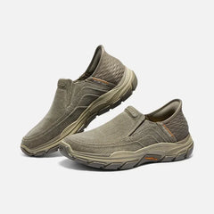 Skechers Men SLIP-INS Shoes RESPECTED EVA Slip-on Casual Canvas