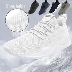 Men Sport Shoes Breathable Mens Walking Shoes Ultralight Sneakers Male