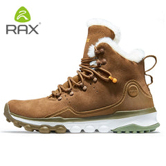 RAX Waterproof Hiking Shoes Men Winter Outdoor Sneakers for Men Snow