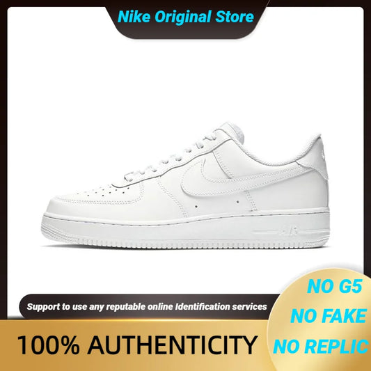 Nike Air Force 1 Low '07 'Triple White' With Original Box