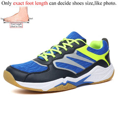 Mens Breathable Mesh Badminton Shoes Men Table Tennis Tenis Volleyball