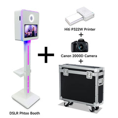 DSLR camera Photo Booth kiosk Selfie 15.6 Inch Touch Screen Magic