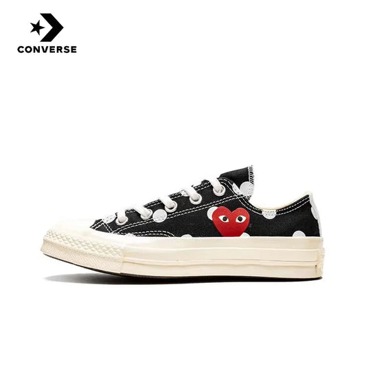 Converse 1970s Polka Dot CTAS round toe lace up anti slip and