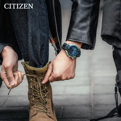 Original CITIZEN Men Watch  Light Eco Drive Men's Waterproof Diving