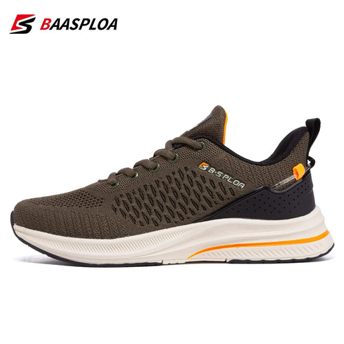 2023 Baasploa Men Running Shoes Lightweight Sport Shoes Mesh