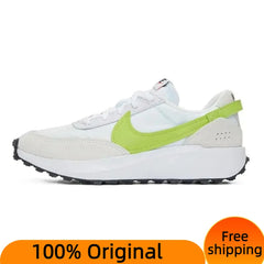 Nike Waffle Debut Summit White Atomic Green Women's Sneakers shoes