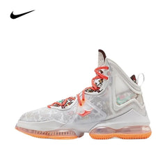 Nike Lebron 19 shock-absorbing durable wrapped supportive Mid Top Air