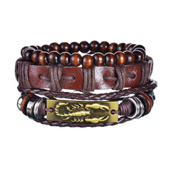 Mens Modern Multilayered Bracelet