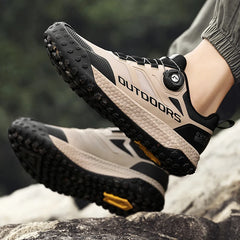 New Waterproof Hiking Shoes for Men Sneakers Breathable Trekking Men's